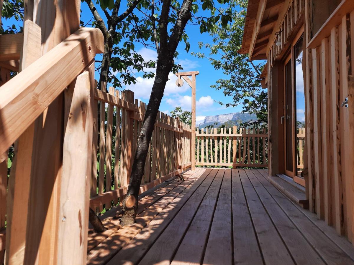 Roulottes Au Pied Du Vercors Saint-Jean-en-Royans Dış mekan fotoğraf