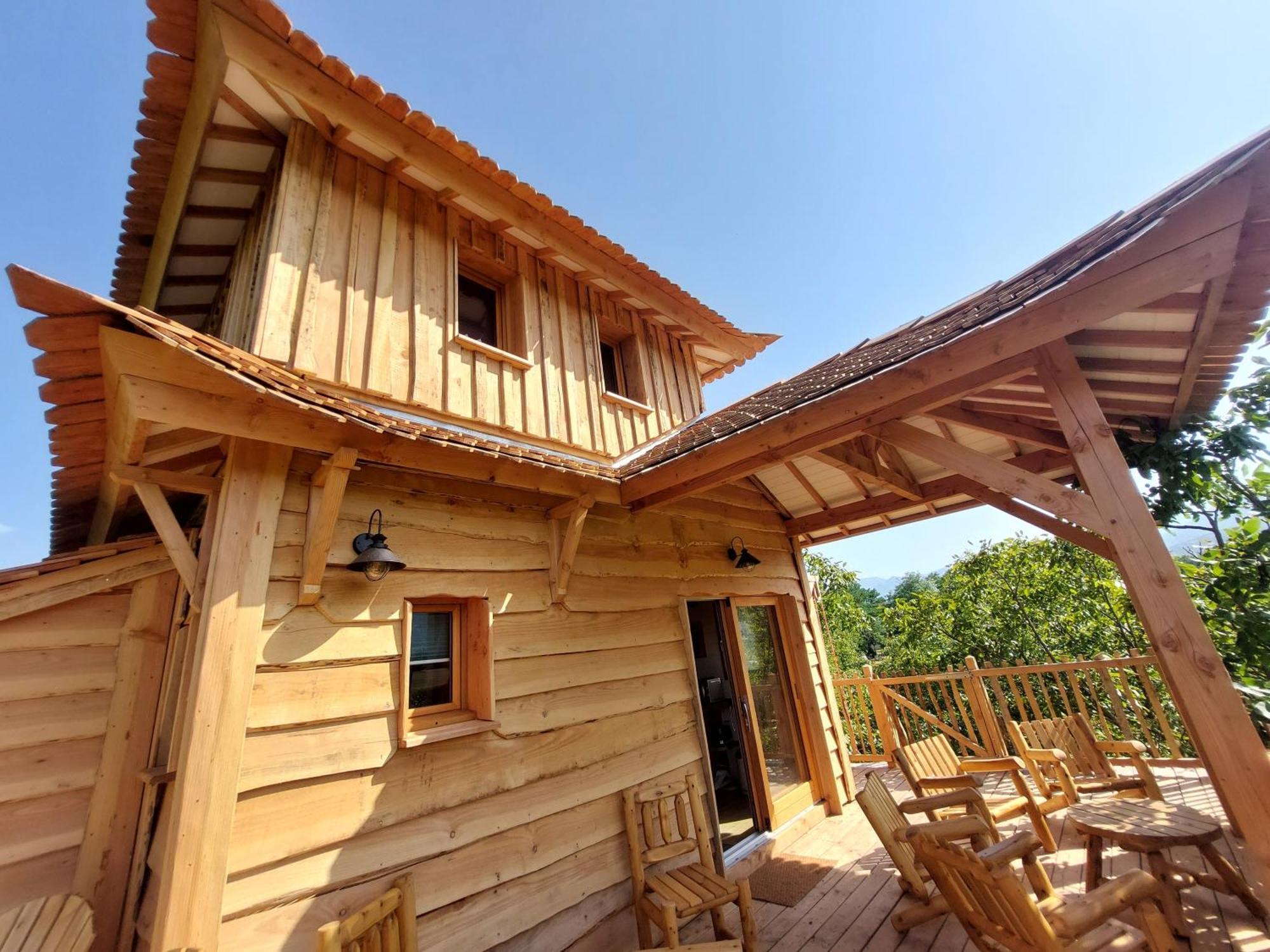 Roulottes Au Pied Du Vercors Saint-Jean-en-Royans Dış mekan fotoğraf